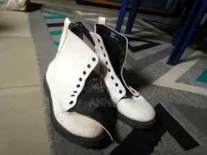White Leather Timberland