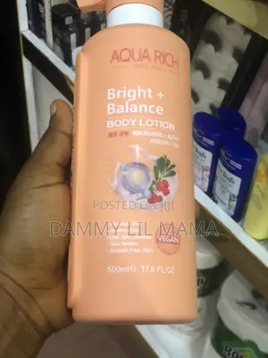 Aqua Rich Body Lotion Is Good Moisturizer and Bright