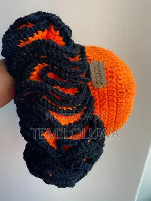 Crocheted Ruffle Hat