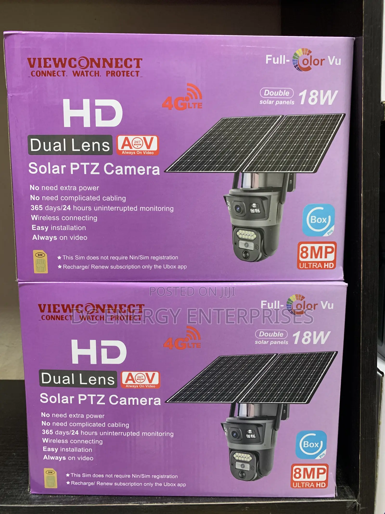 Aov Dual Lens CCTV Camera(Ubox)
