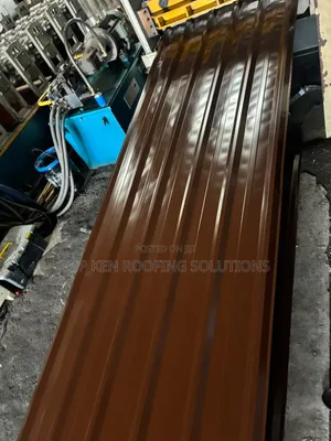 High Quality Nut Brown Longspan Aluminum Sheets (0.60mm Thickness)