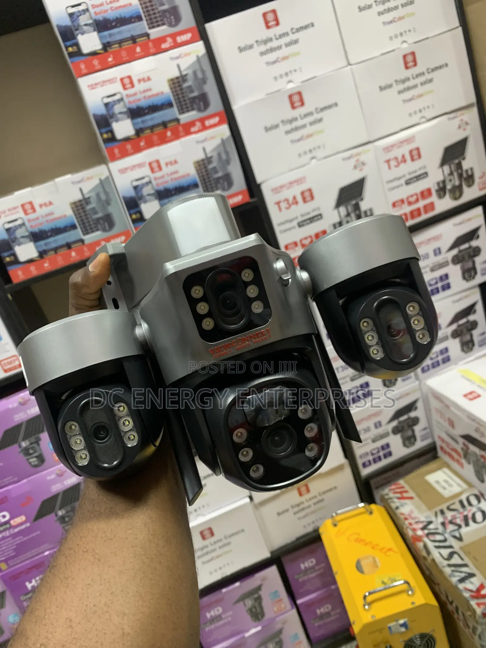 T40 Four Lens CCTV Camera