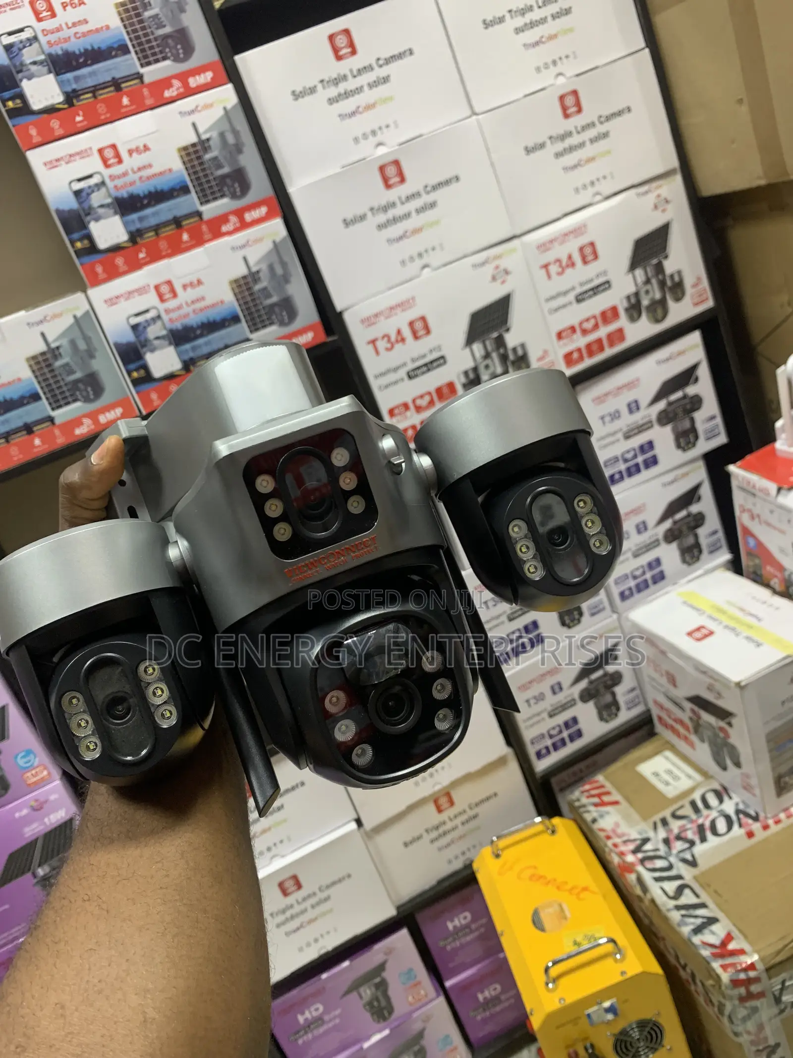 T40 Four Lens CCTV Camera