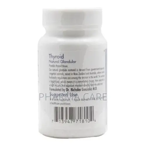 Thyroid Natural Glandular 100 Vegcaps