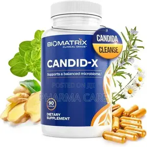 Candid-X Candida Support- Oregano- Sodium Caprylate 90 Capsules