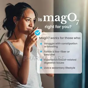 Mago7 Oxygenated Magnesium Colon Cleanse Digestive Detox Support 30c