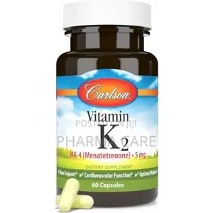 Vitamin Mk-7 Menaquinone- 90 McG- 60 Softgels