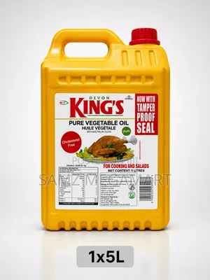 Devon King's Pure Vegetable Oil 1x5L