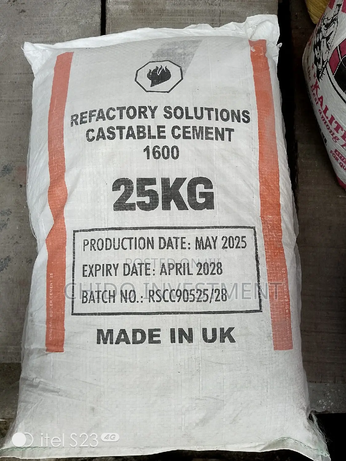Fire Cement for Oven