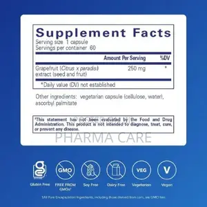Grapefruit Seed Extract 60 Capsules