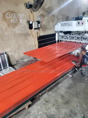 Original 0.58mm TC Red Longspan Aluminum Roofing Sheets