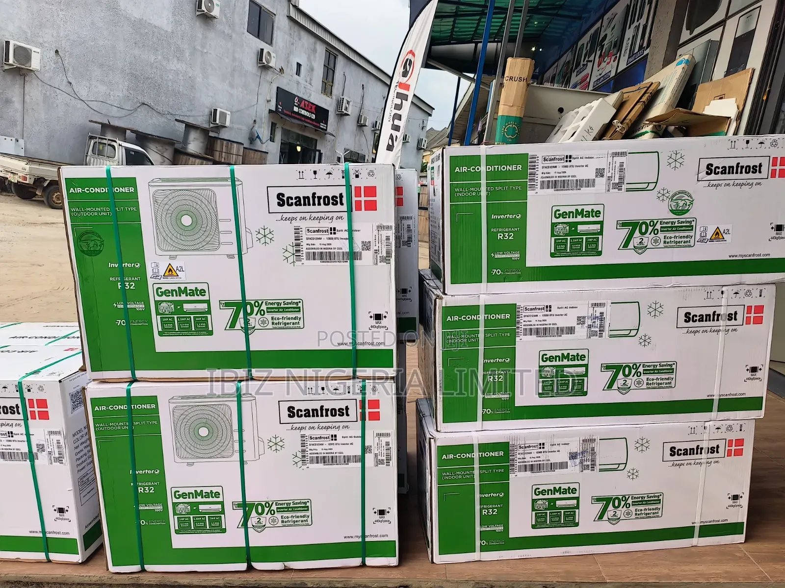 1.5HP Scanfrost Inverter AC (Split Unit)