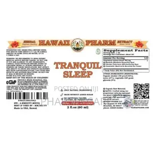 Tranquil Sleep Liquid Extract- Tincture 59ml Sleep Support
