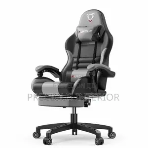FURGLE Designer Home Studio Gaming Chair - Black White