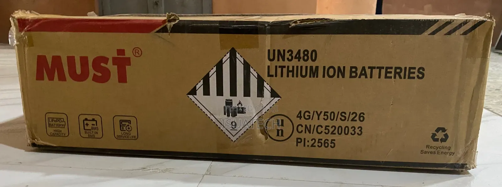 MUST Lithium Battery 48v