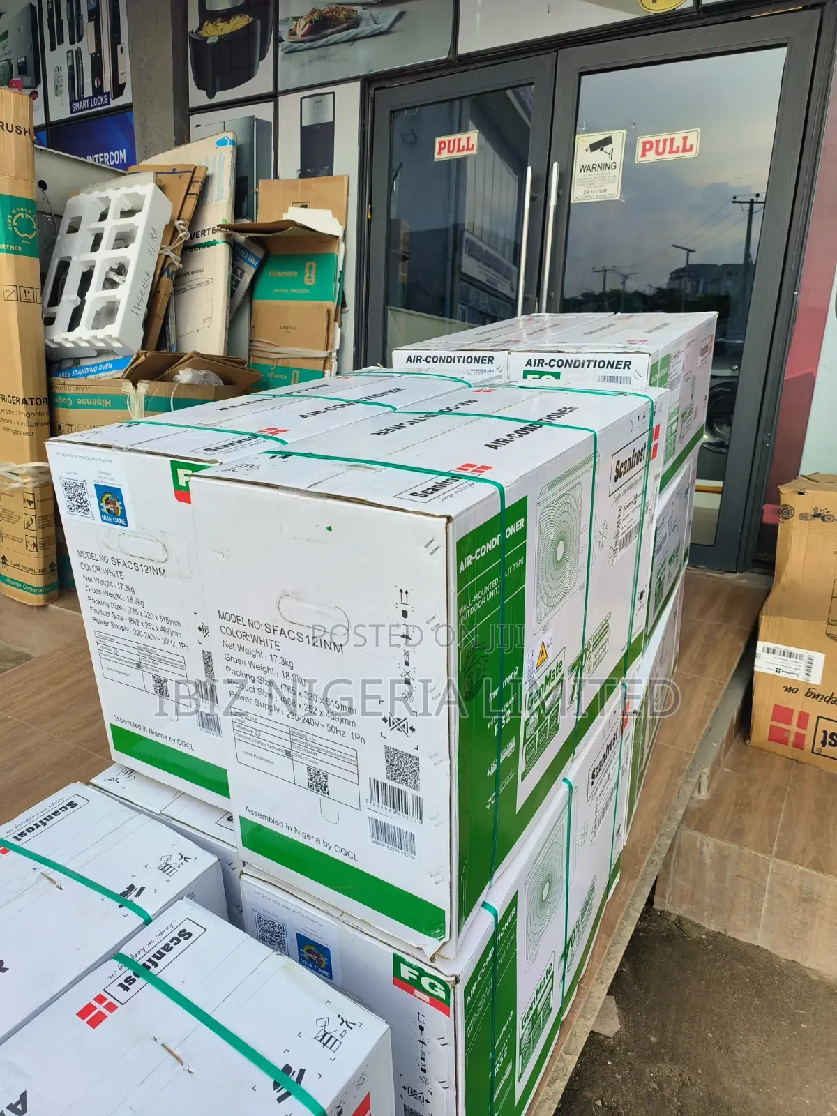 1.5HP Scanfrost Inverter AC (Split Unit)