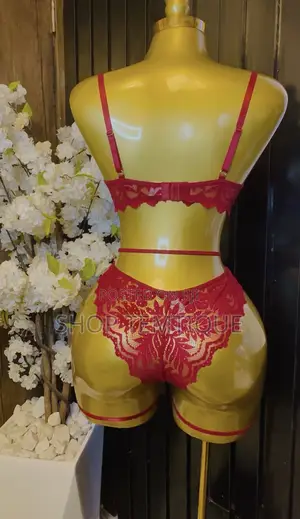 Garter Strap Lingerie Set