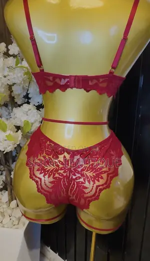 Garter Strap Lingerie Set