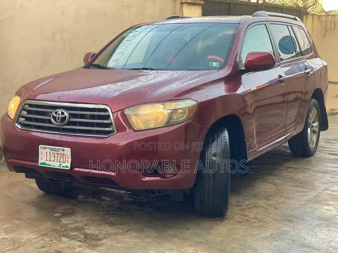 Toyota Highlander 2009 Red