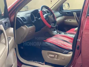 Toyota Highlander 2009 Red