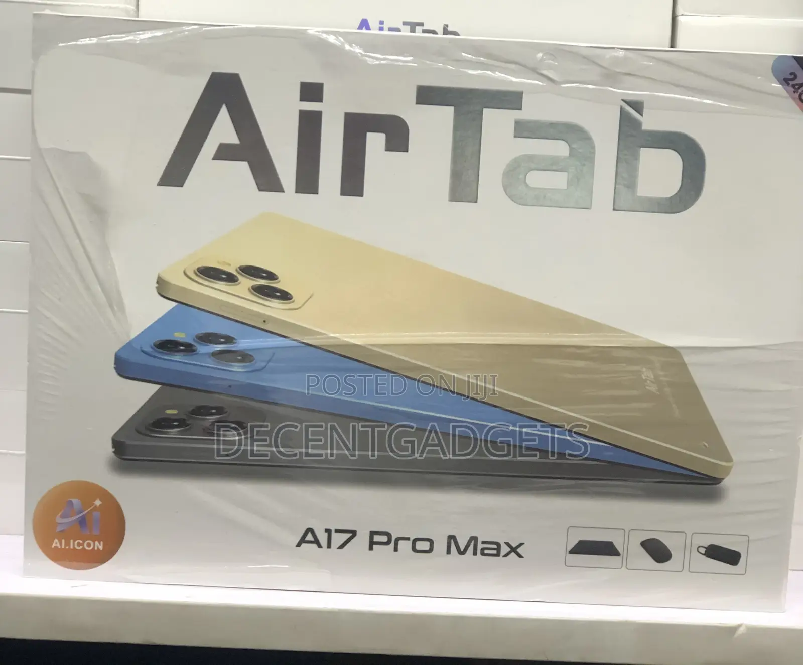 New AirTab i17 Pro Max 128 GB Blue