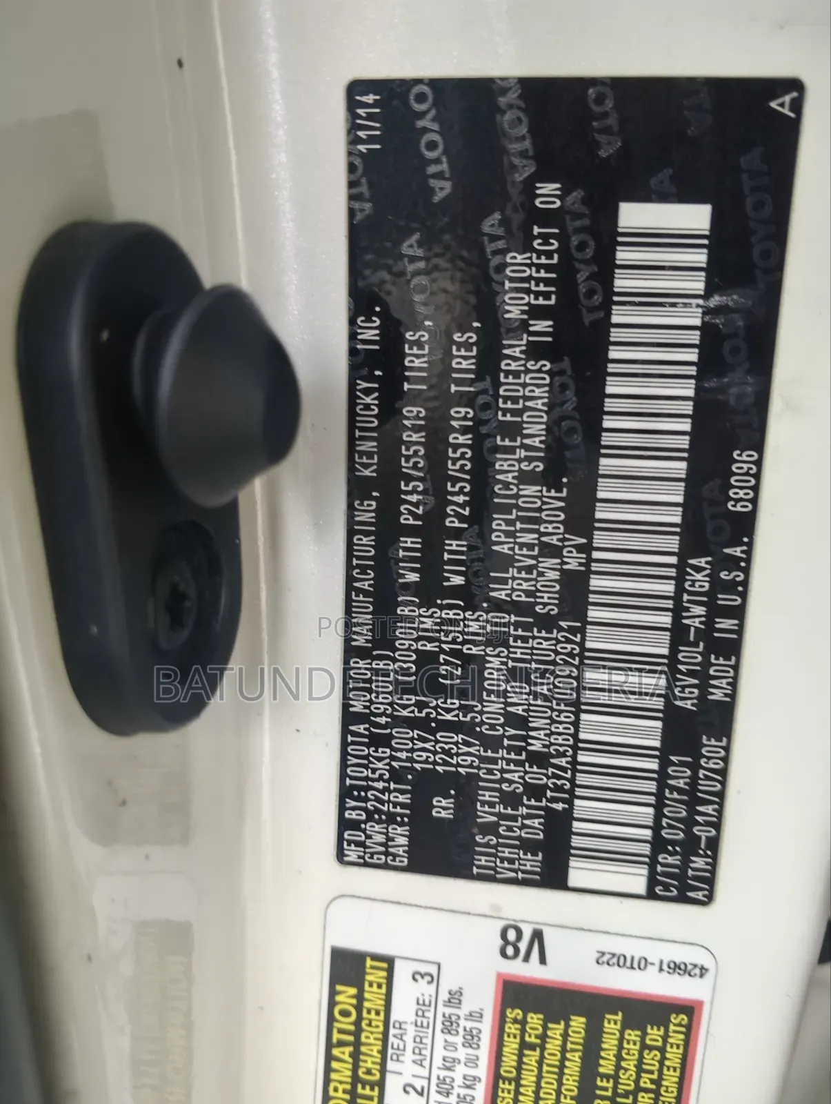 Toyota Avanza 2015 White