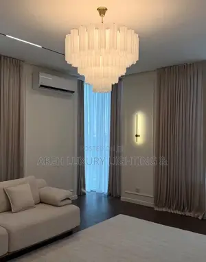 Glass Crystal Chandelier Pendant Lights for Bedroom