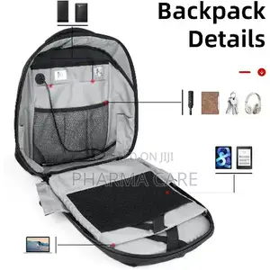 Yellow Led Backpack 17 Inch City Series Full Color Screen Programmable