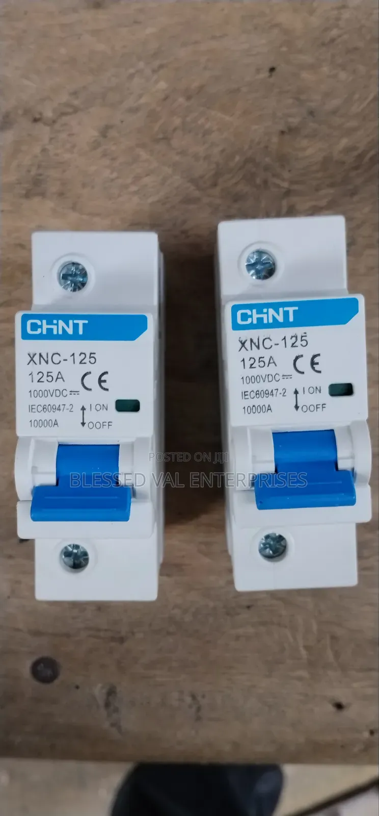 Chint Single Pole Breaker 125 Amps Dc and AC