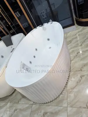 Luxury Fluted Free Standing Bathtub