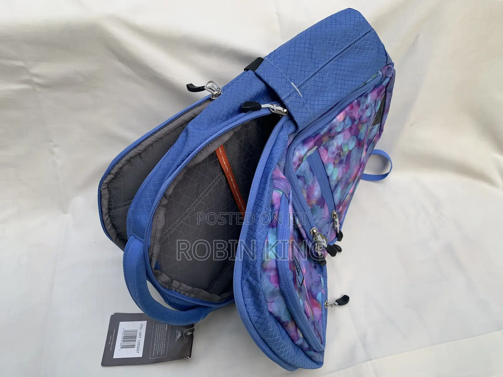 High Sierra Everyday Blue Backpack Bag Size Medium