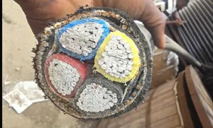 185mmx4core Aluminium Armoured Cable