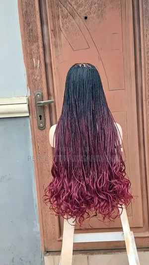 French Curl Braidedwig