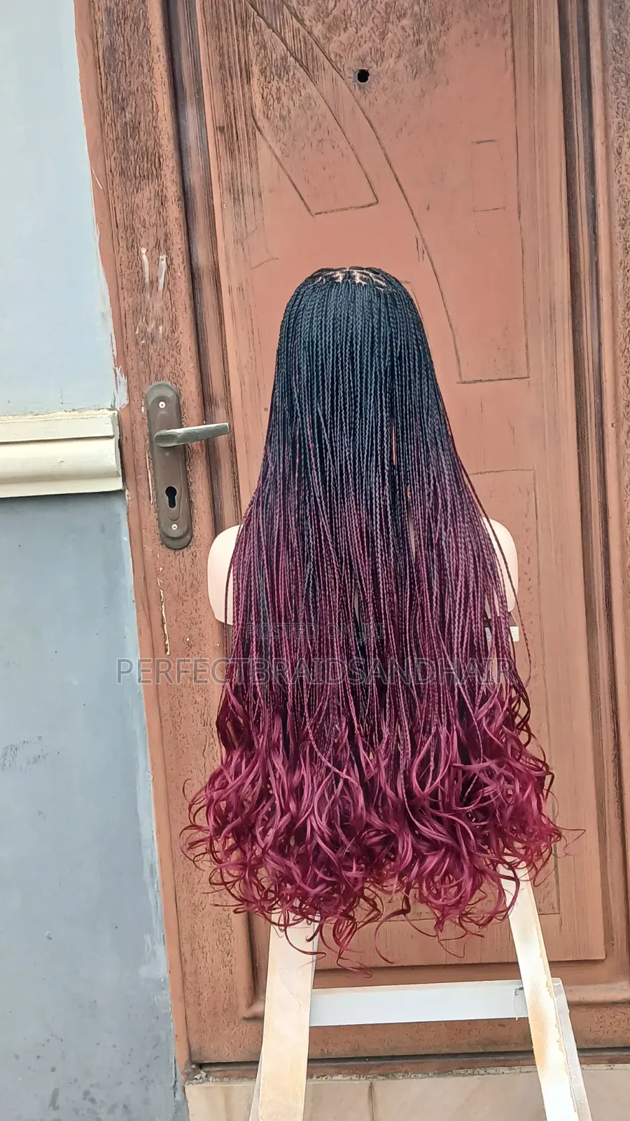 French Curl Braidedwig