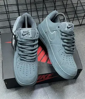 Nike Air Force 1 Low Sneakers- Slate Grey | Brand New