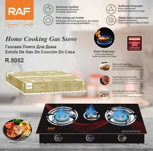 3Face Raf Glass Gas Cooker
