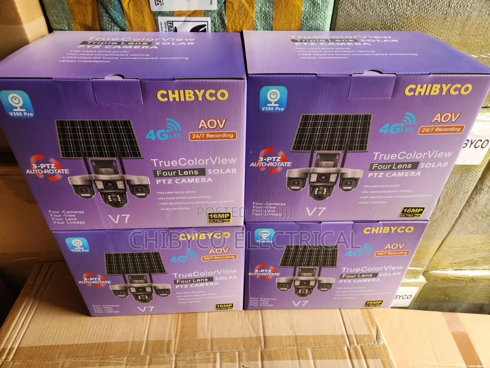 4lens V380 Camera With Double Panel