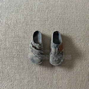 Distressed Vintage Denim Patchwork Slip-on Mules