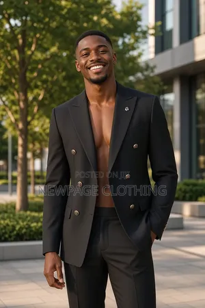 Best Value! Classy Men's Black Blazer