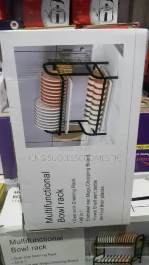 Premium 2-Tier Stainless Steel Dish Bowl Drainer Rack