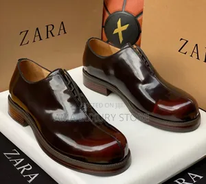 Zara Premium Luxury Patent Leather Men Shoes – Durable Comfortable