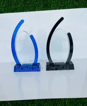 Glass Plaque Available A7 With Printing