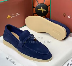 Loro Piana Premium Luxury Men Suede Loafers Shoes– Durable/Comfortable