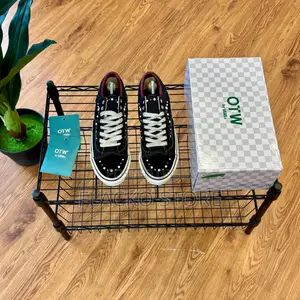 Premium Vans Otw Old Skool 36 Pearlized Black White Sneakers