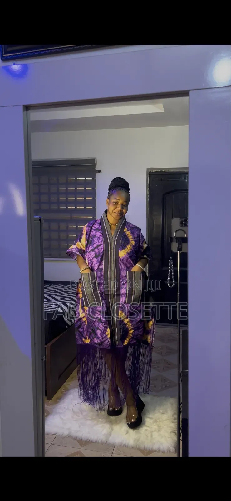 Fringe Bubu With Asooke