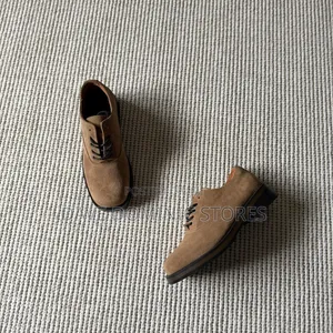 The Runway Suede Oxford Shoe