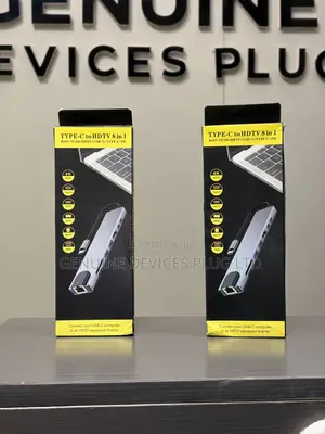 USB C Hub 8-in-1: Dual 60Hz/ Display, 100W PD - Thunderbolt