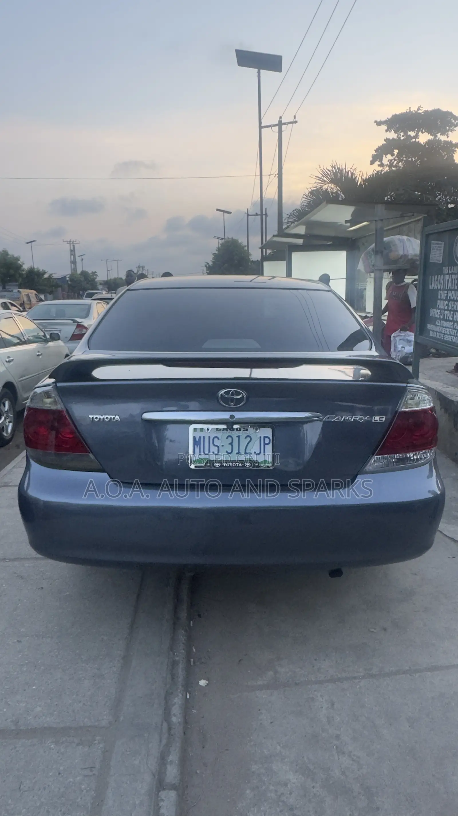 Toyota Camry 2004 Blue