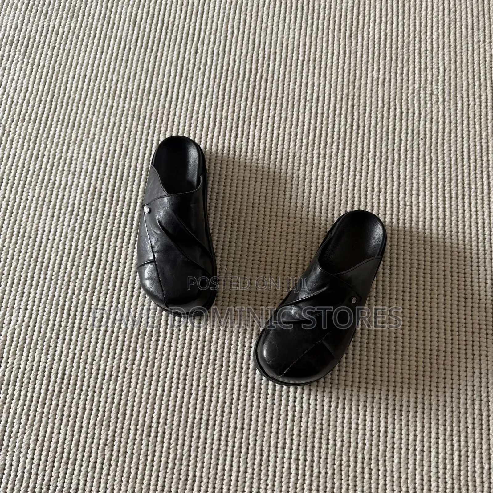 C-Sole Pleated Stud Mules