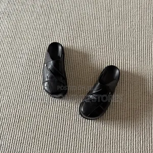 C-Sole Pleated Stud Mules